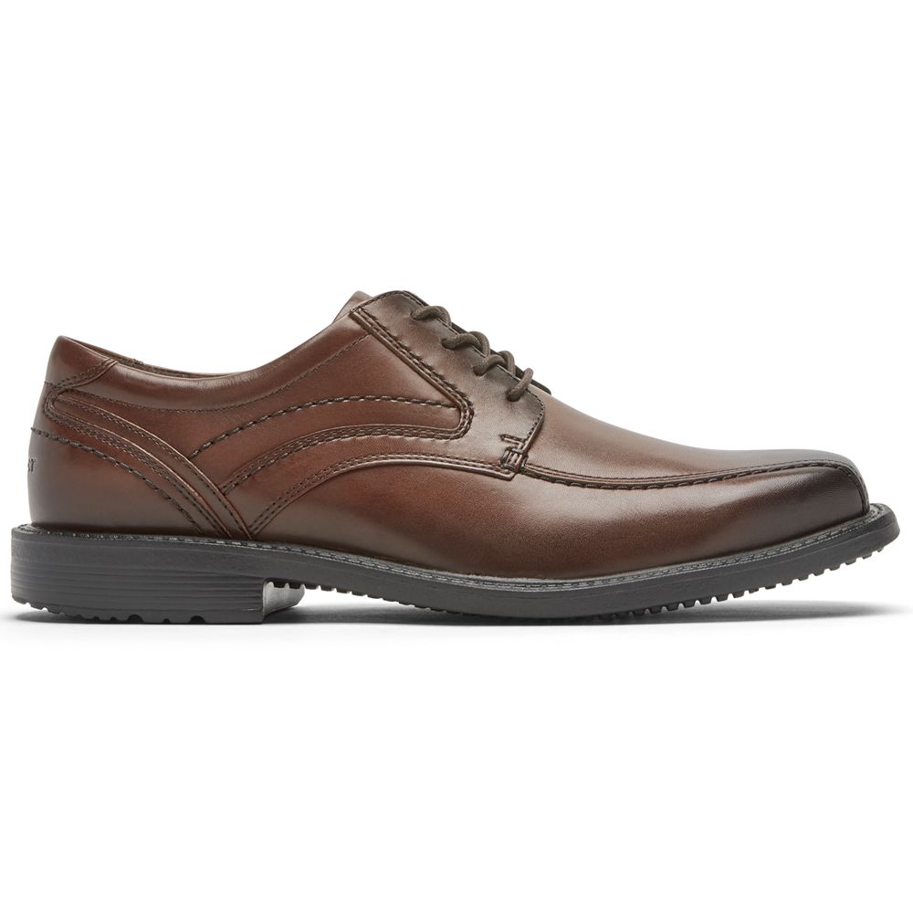 Rockport Style Leader 2 Bike Toe - Mens Oxfords - Brown - NZ (AJL-524867)